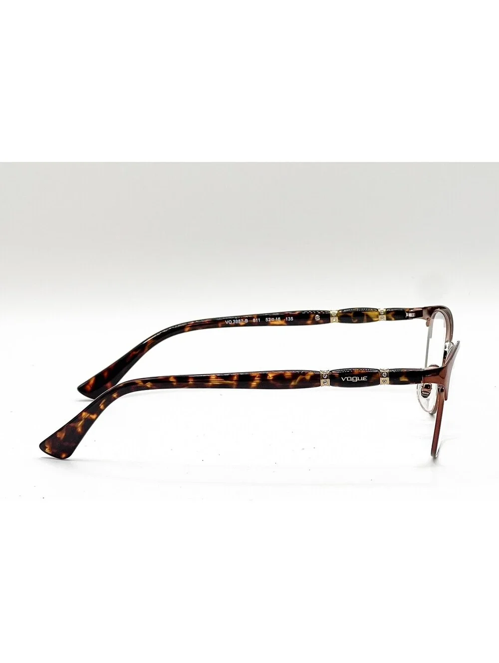 Vogue VO 3987-B 811 Brown Cat Eye Authentic Eyeglass Frames 52-16